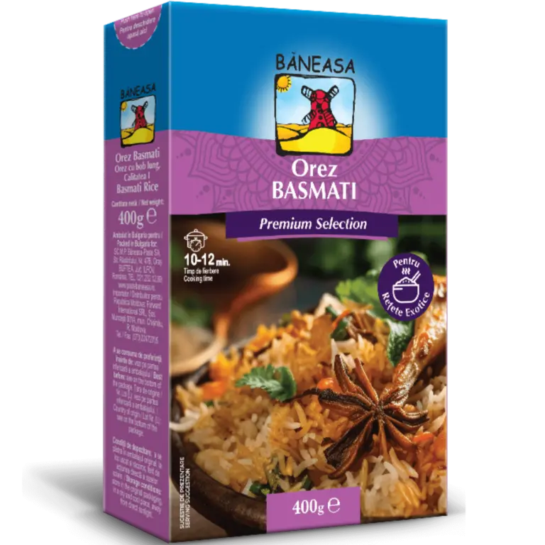 Orez Basmati Băneasa 400g